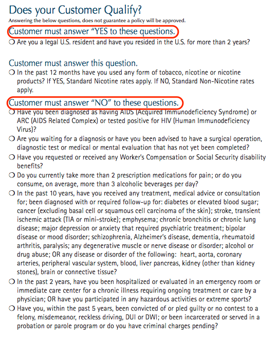 Fidelity life RD express application questions