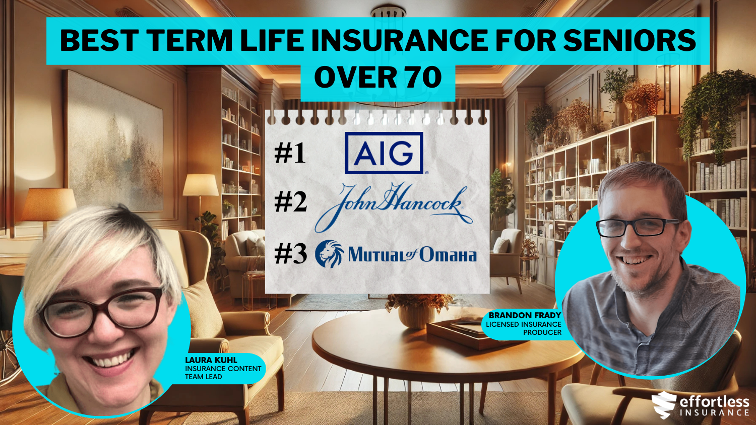 Best Term Life Insurance for Seniors Over 70: AIG, John Hancock, and Mutual of Omaha