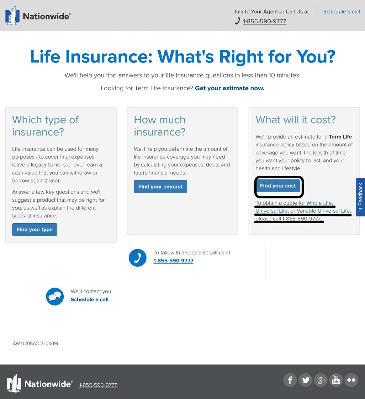 Nationwide Life Insurance Guide [Best Coverages + Rates]