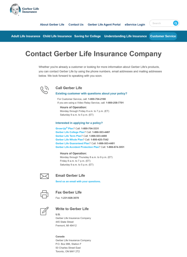 Gerber life insurance guide best coverages rates 