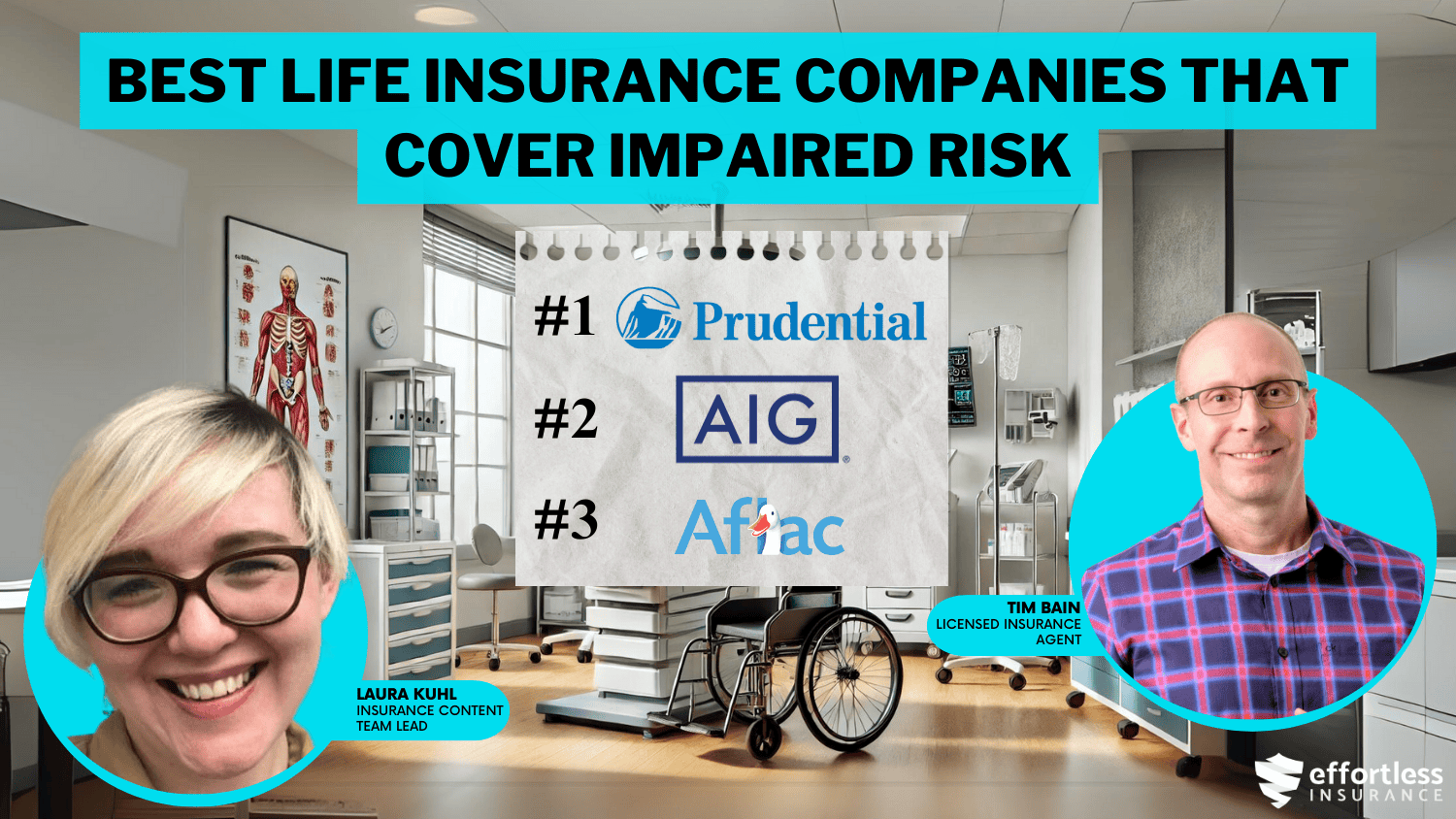 Best Life Insurance Companies That Cover Impaired Risk: Prudential, AIG, and Aflac