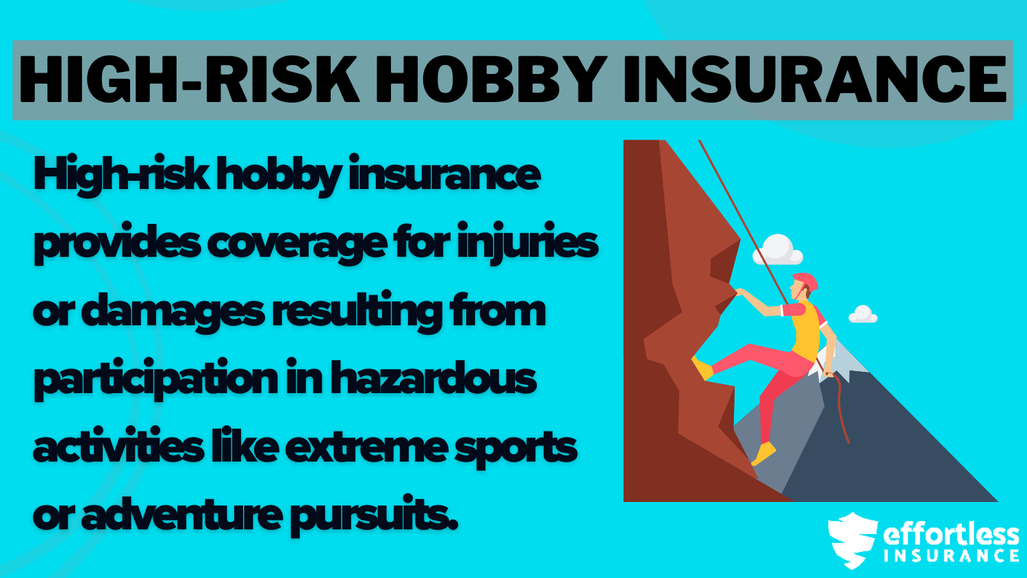 Best Life Insurance for People With Dangerous Hobbies: High-Risk Hobby Insurance Definition Card